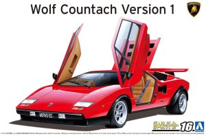 Aoshima 06336 - 1:24 Lamborghini Countach Wolf Version 1