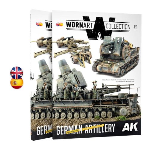 Przejdź do produktu AK Interactive 4907 - Worn Art. Collection 05 - German Artillery - poradnik dla modelarzy
