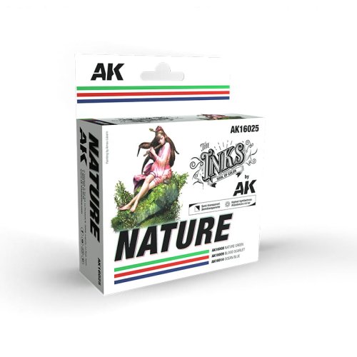 Przejdź do produktu AK Interactive 16025 - Zestaw tuszy do cieniowania Nature Inks