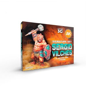 AK Interactive 11777 - Zestaw farb Sergio Vilches Signature Set