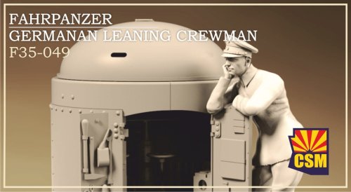 Przejdź do produktu Copper State Models CSM F35049 - 1:35 Fahrpanzer German Leaning Crewman