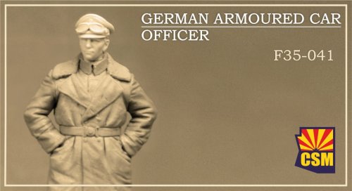 Przejdź do produktu Copper State Models CSM F35041 - 1:35 German Armoured Car Officer