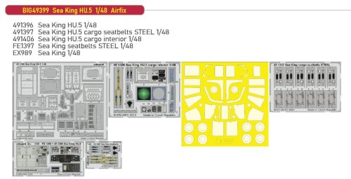 Przejdź do produktu Eduard BIG49399 - 1:48 Sea King HU.5