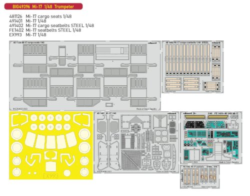 Przejdź do produktu Eduard BIG49396 - 1:48 Mi-17