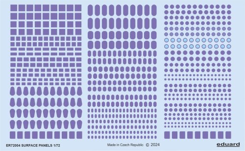 Przejdź do produktu Eduard ER72004 - 1:72 Surface panels