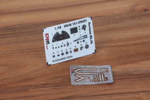 Przejdź do produktu Eduard 3DL48161 - 1:48 Hurricane Mk.IIb Space 3D Decals + PE