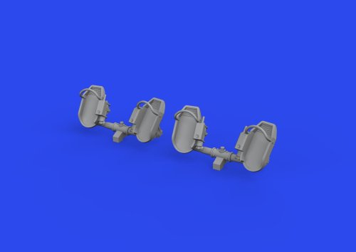 Przejdź do produktu Eduard 632192 - 1:32 Bf 109E rudder pedals early Print 3D