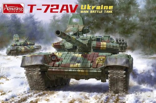 Przejdź do produktu Amusing Hobby 35A063 - 1:35 T-72AV Ukraine main battle tank
