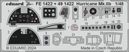 Przejdź do produktu Eduard FE1422 - 1:48 Hurricane Mk.IIb