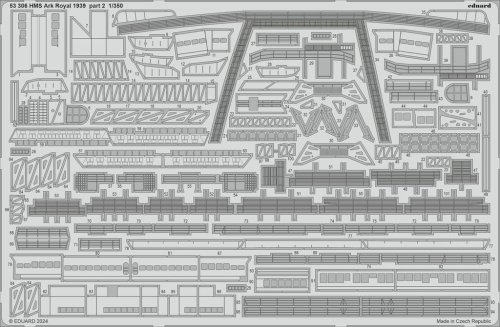 Przejdź do produktu Eduard 53306 - 1:350 HMS Ark Royal 1939 part 2