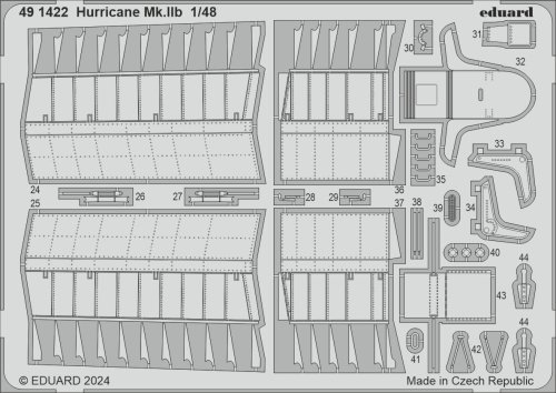 Przejdź do produktu Eduard 491422 - 1:48 Hurricane Mk.IIb