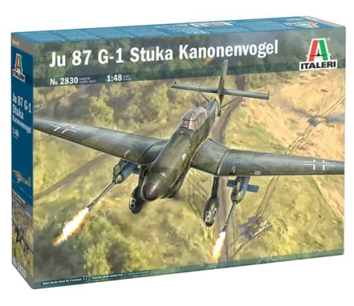 Przejdź do produktu Italeri 2830 - 1:48 Ju 87 G-1 Kanonenvogel