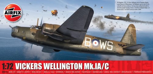 Przejdź do produktu Airfix 08019A - 1:72 Vickers Wellington Mk.IA/C