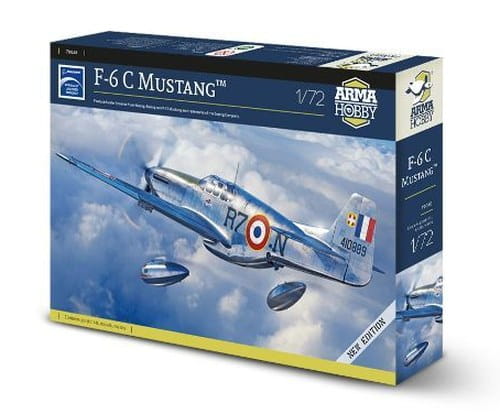 Przejdź do produktu Arma Hobby 70068 - 1:72 F-6C Mustang