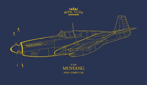 Przejdź do produktu Eduard R0019 - 1:48 P-51B Mustang - Royal Class Edition Dual Combo