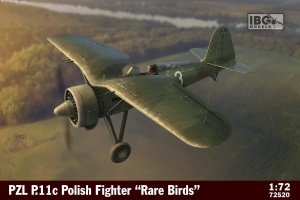 IBG 72520 - 1:72 PZL P.11c Polish Fighter Rare Birds