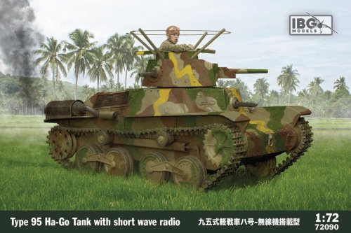 Przejdź do produktu IBG 72090 - 1:72 Type 95 Ha-Go Tank With Short Wave Radio