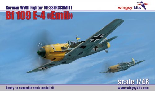 Przejdź do produktu Wingsy Kits D5-10 - 1:48 Messerschmitt Bf 109 E-4