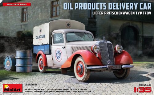 Przejdź do produktu Miniart 38069 - 1:35 Oil Products Delivery Car Liefer Prietschenwagen Typ 170V
