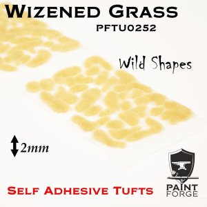 Paint Forge TU0252 - Kępy traw 2 mm - Wizened Grass Wild Shapes