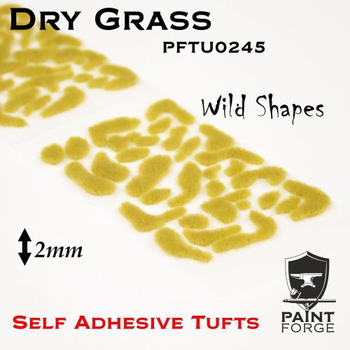 Przejdź do produktu Paint Forge TU0245 - Kępy traw 2 mm - Dry Grass Wild Shapes