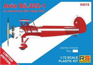 RS Models 94019 - 1:72 Avia Bs.322-1 Limited Edition