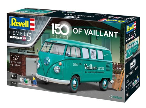 Przejdź do produktu Revell 05648 - 1:24 VW T1 Bus 150 Years of Vaillant  model z farbami