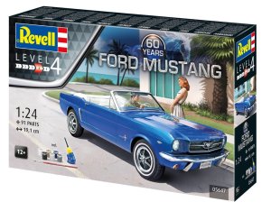 Revell 05647 - 1:24 Ford Mustang 60th Anniversary model z farbami
