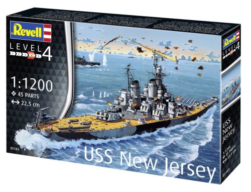 Przejdź do produktu Revell 05183 - 1:1200 USS New Jersey