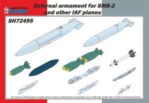 Special Hobby 72495 - 1:72 External Armament for SMB-2 and Other IAF Planes