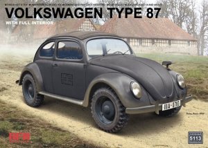 Rye Field Model 5113 - 1:35 Volkswagen Type 87 with Full Interior