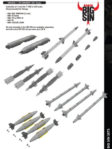 Przejdź do produktu Eduard SIN648124 - 1:48 F-35B Armament
