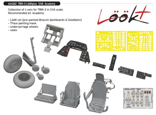 Przejdź do produktu Eduard 644262 - 1:48 TBM-3 LööKplus