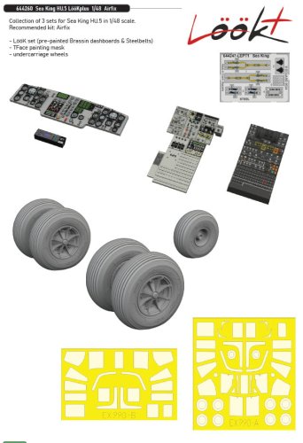 Przejdź do produktu Eduard 644260 - 1:48 Sea King HU.5 LööKplus