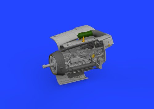 Przejdź do produktu Eduard 672353 - 1:72 Bf 109G-2/G-4 engine Print 3D