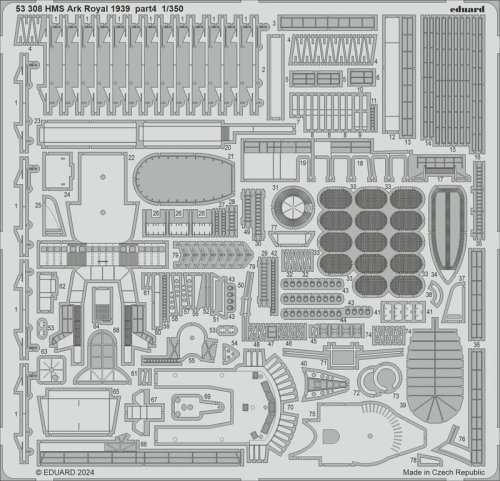 Przejdź do produktu Eduard 53308 - 1:350 HMS Ark Royal 1939 part 4