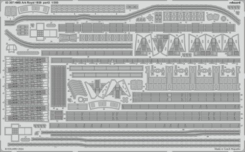 Przejdź do produktu Eduard 53307 - 1:350 HMS Ark Royal 1939 part 3