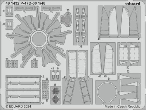 Przejdź do produktu Eduard 491432 - 1:48 P-47D-30