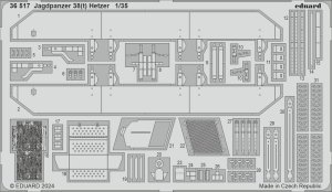 Eduard 36517 - 1:35 Jagdpanzer 38(t) Hetzer