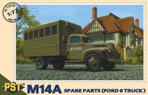 PST 72058 - 1:72 M14A Spare Parts (Ford 6 truck)