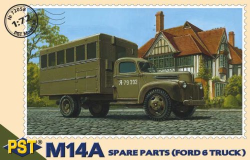 Przejdź do produktu PST 72058 - 1:72 M14A Spare Parts (Ford 6 truck)