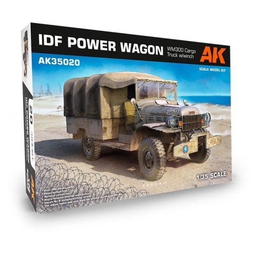 Przejdź do produktu AK Interactive 35020 - 1:35 IDF Power Wagon WM300 Cargo Truck w/ Winch