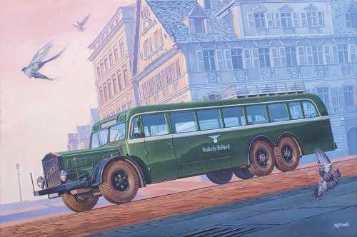 Przejdź do produktu Roden 824 - 1:35 Vomag 7 OR 660 Omnibus
