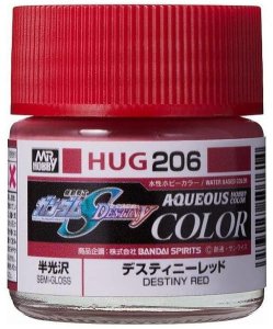 Mr.Hobby HUG206 - Farba akrylowa Destiny Red 10 ml