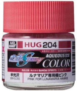 Mr.Hobby HUG204 - Farba akrylowa Pink For Lunamaria Hawke 10 ml