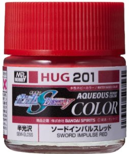 Mr.Hobby HUG201 - Farba akrylowa Sword Impulse Red 10 ml