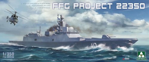 Przejdź do produktu Takom 6009 - 1:350 FFG Project 22350 Admiral Gorshkov-class frigate