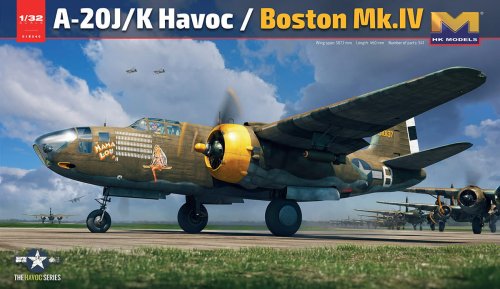 Przejdź do produktu HK Models 01E040 - 1:32 A-20J/K Havoc / Boston Mk.IV
