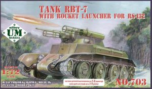 Unimodels UM-MT 703 - 1:72 Tank RBT-7 with Rocket Launcher for RS-132