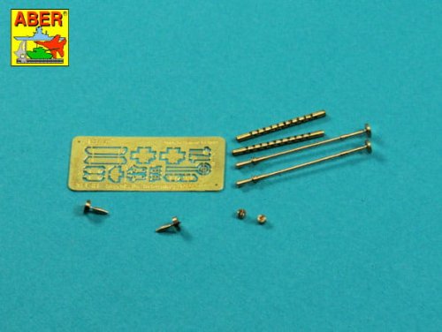 Przejdź do produktu Aber 35L-162 - 1:35 Dwie lufy do cal .50 Browning ANM2 z tłumikiem płomieni